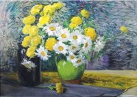 Marguerites dans la cruche